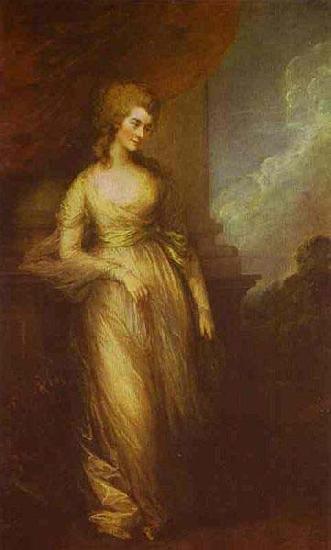 Thomas Gainsborough Georgiana, Duchess of Devonshire Sweden oil painting art